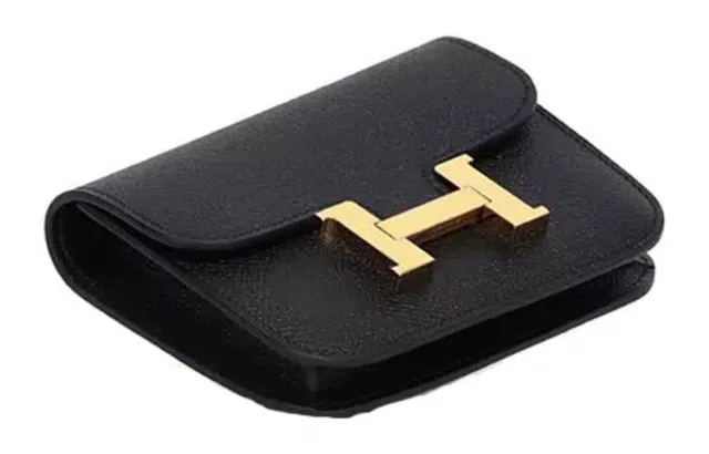 HERMES Constance Slim Epsom Noir