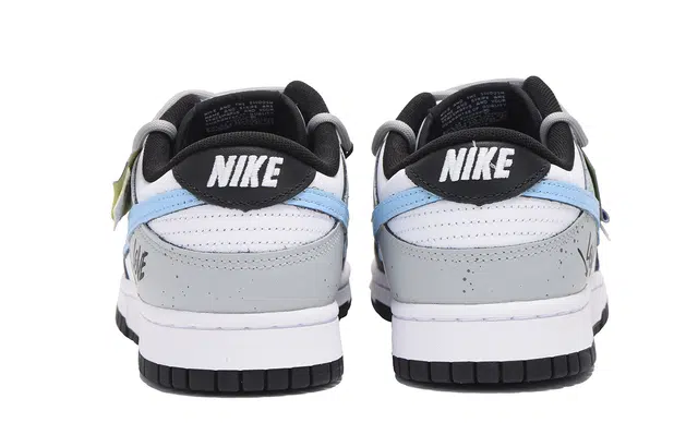 Nike Dunk Low Retro Black Grey Blue
