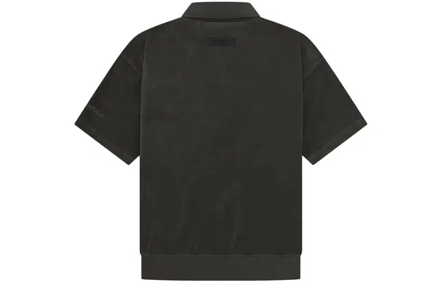 Fear of God Essentials SS23 Drop2 SS Terry Polo Off Black Polo