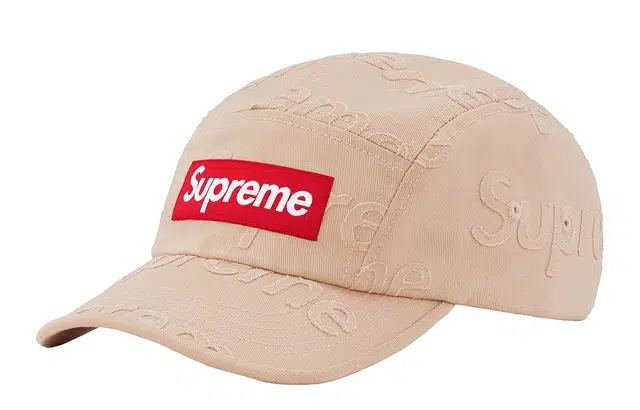 Supreme Lasered Twill Camp Cap