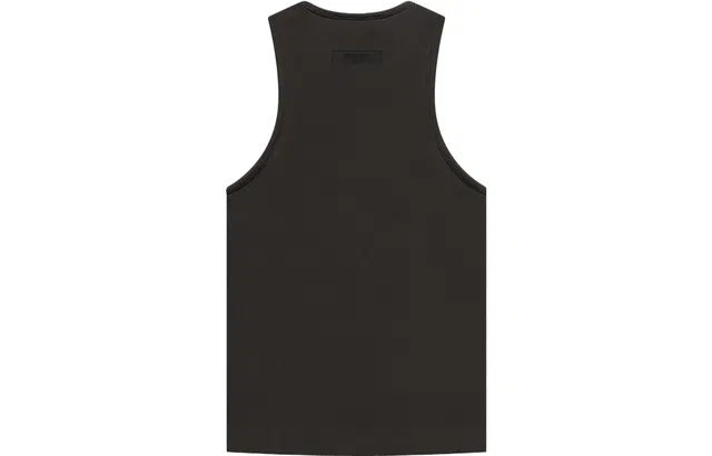 Fear of God Essentials Drop2 SS23 Womens Waffle Tank off black