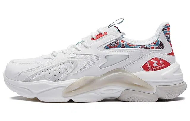 361° Retro Low White Red