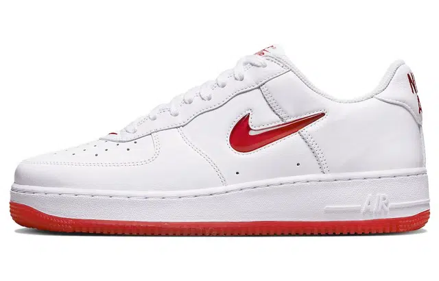 Nike Air Force 1 "Color of the Month" White Red