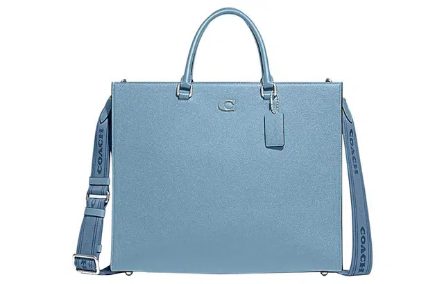 COACH Canvas 40 Logo Tote