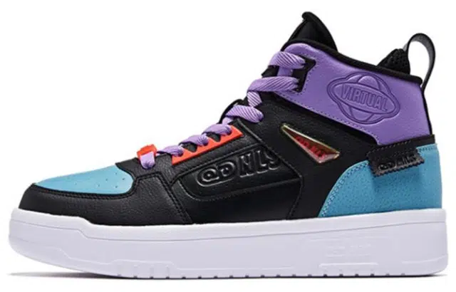 Jordan High Top Black Purple