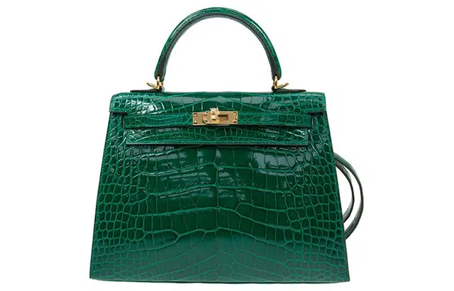 Hermes Kelly 25 Vert Emeraude