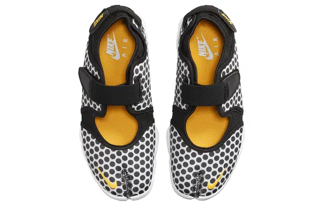 Nike Air Rift BR "Black Laser Orange"