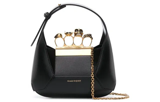 Alexander McQueen Jewelled Hobo Bag