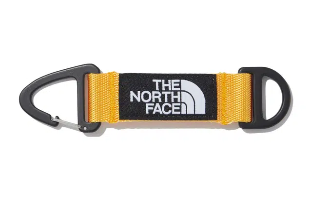The North Face Keychain Yellow