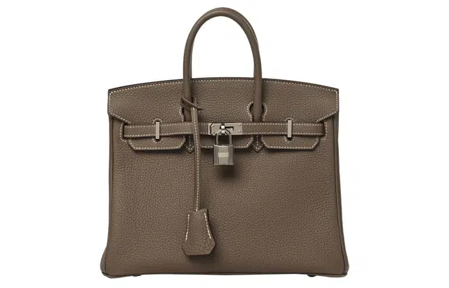 HERMES Birkin 25 Togo 18 Etoupe