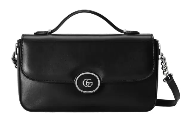 Gucci Petite Leather Shoulder Bag