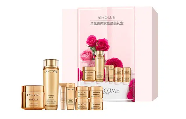 兰蔻 菁纯家族礼盒套装 保湿滋润