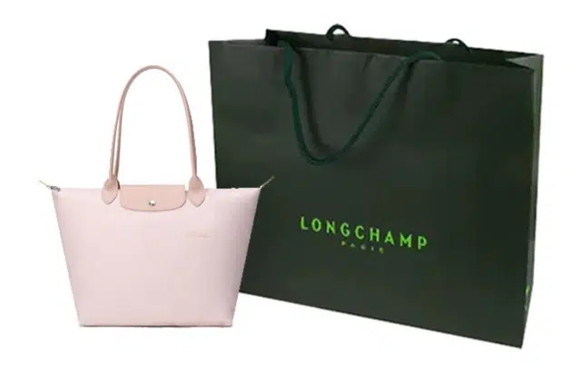 Longchamp Le Pliage Green 31 Pink