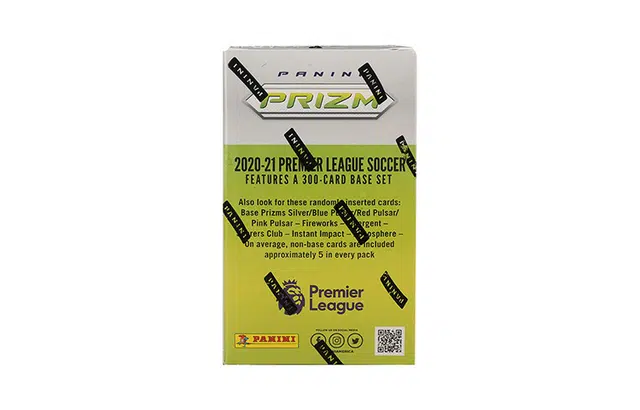 PANINI 2020-21 PRIZM PREMIER LEAGUE SOCCER Cereal Box
