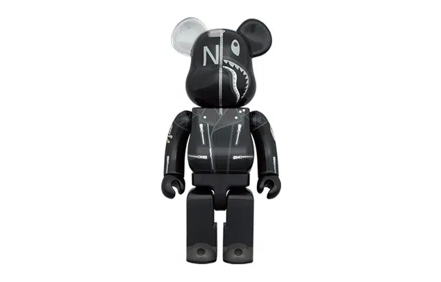 BERBRICK x A BATHING APE x NEIGHBORHOOD 100400 7cm28cm