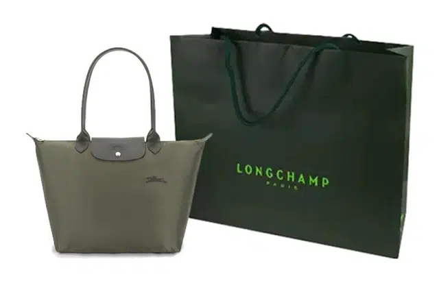 LONGCHAMP Le Pliage Green 31 Tote