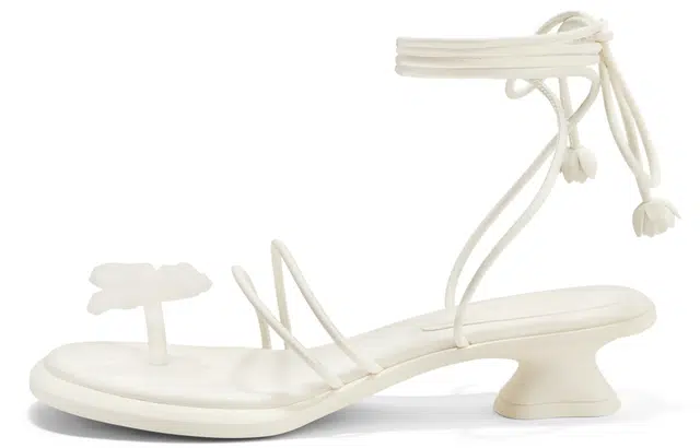 Charles & Keith PU Toe Loop Sandals