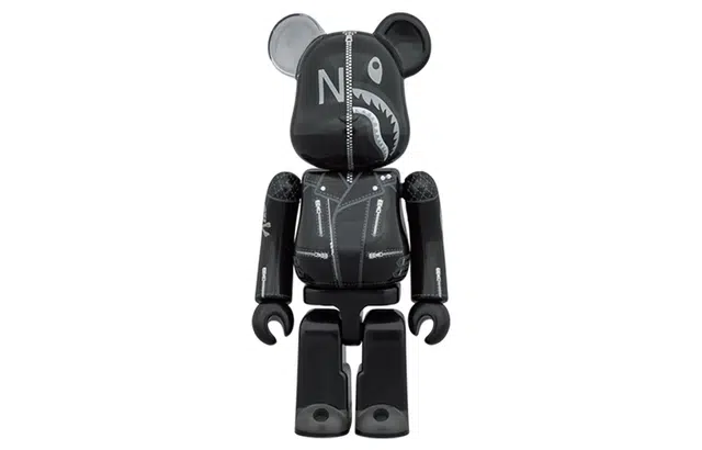 BERBRICK x A BATHING APE x NEIGHBORHOOD 100400 7cm28cm