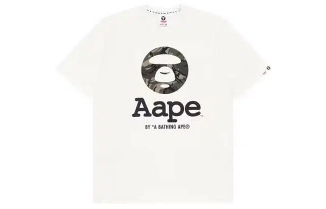 Aape SS23 Camo Logo Tee