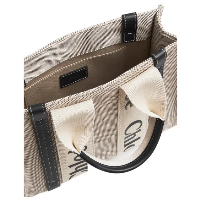 Chloe Woody Logo Tote