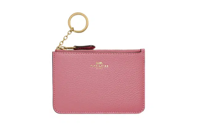 COACH Key Case 13 Pink