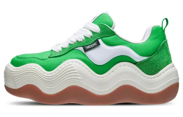 Heyday Triple Wavy Green 6cm