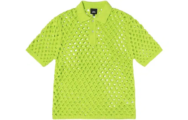 Stussy SS23 Big Mesh Polo Sweater 2023 POLO