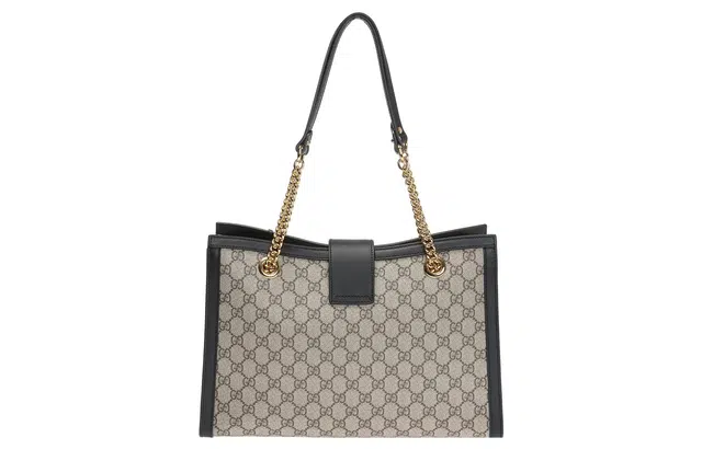 GUCCI Padlock Logo Tote