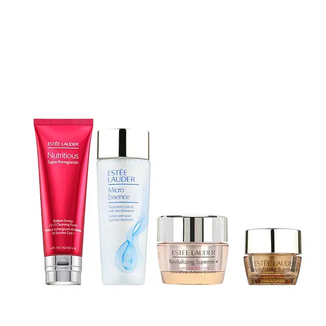 雅诗兰黛  红石榴二合一洁面乳+智妍旅行三件套 舒缓保湿