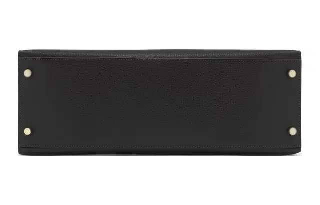 HERMES Kelly 25 Epsom Noir