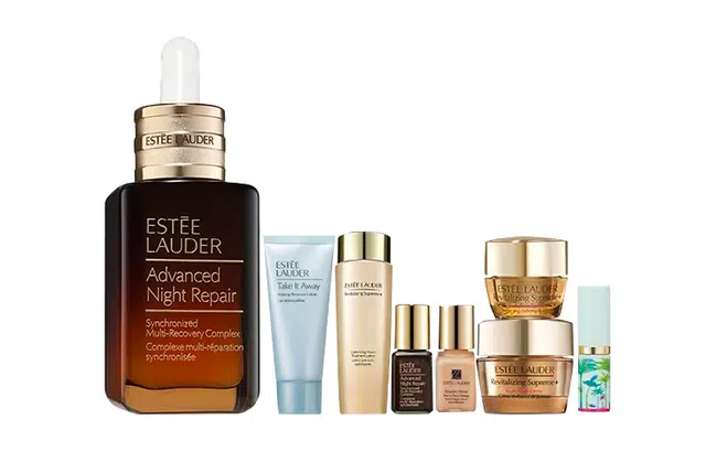 雅诗兰黛 小棕瓶精华液套装 补水保湿