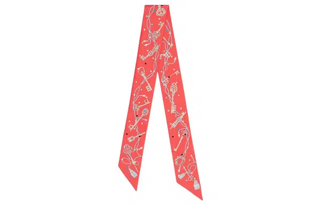 Hermes Twilly Pomegranate Red