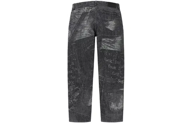 Supreme Archive Denim Jacquard Jean