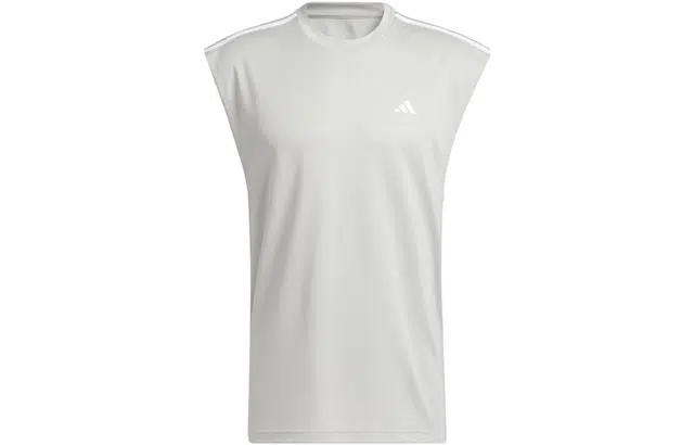 adidas All-world Sleeveless Tank Tee Logo