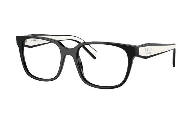 Prada Square Optical Frame Black