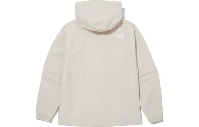 The North Face Logo Hoodie Jacket White