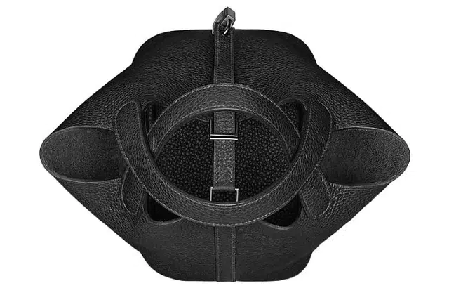 HERMES Picotin 18 allblack Clemence 18 89 Noir