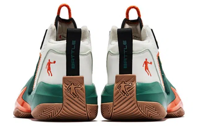 Jordan High-Top Basketball Shoes Grey Green