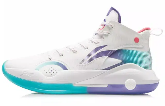 Li-Ning YuShuai XV White Blue Purple