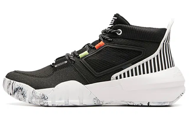 Anta Basketball Series Mid Black White