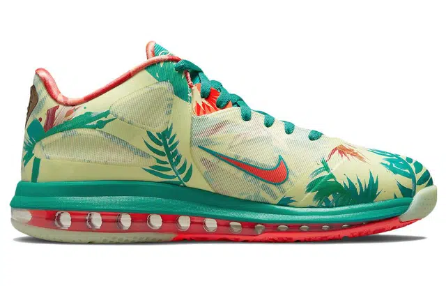 Nike Lebron 9 Low "White Lime and Bright Mango" 9 2022