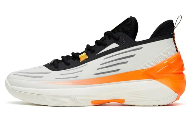 Anta Attack 5 White Orange
