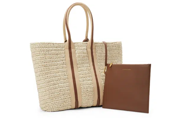 CHARLESKEITH Tote ChocolateWhite