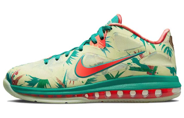 Nike Lebron 9 Low "White Lime and Bright Mango" 9 2022