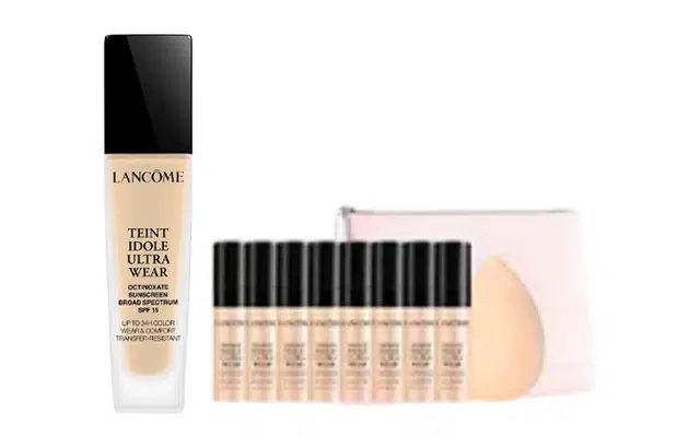 兰蔻 持妆粉底液套组 控油轻薄