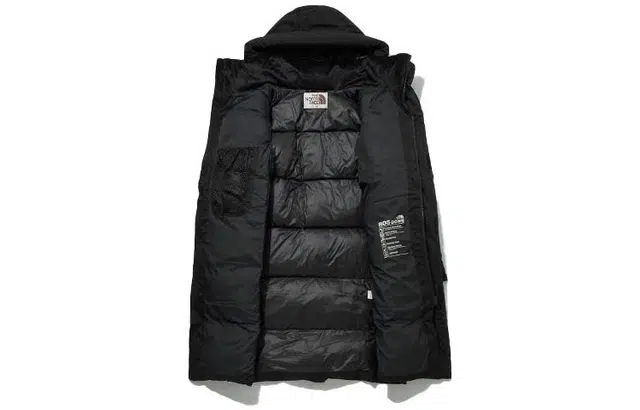 The North Face Logo Hoodie Jacket Black