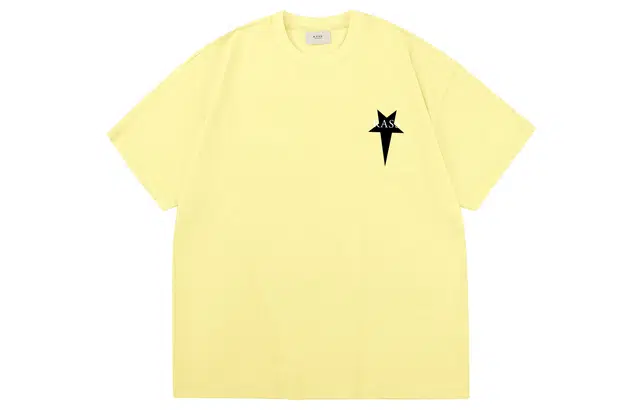 RASS Falling Star Print Crewneck T-Shirt