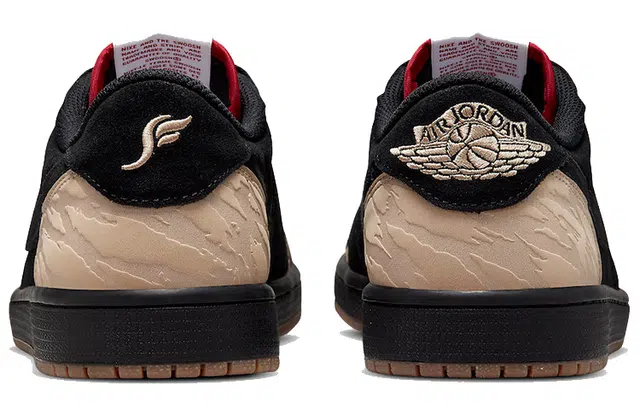 solefly x Jordan Air Jordan 1 retro low og sp "black and sport red"