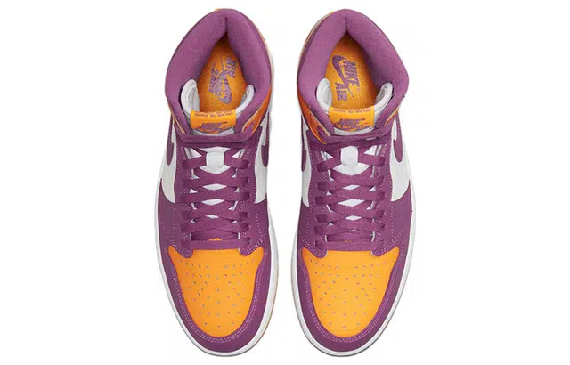 Jordan Air Jordan 1 retro high og "university gold and light bordeaux"