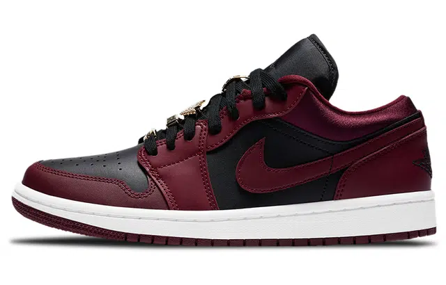 Jordan Air Jordan 1 Low Black Burgundy